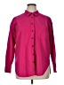 Universal Thread 100% Cotton Color Block Pink Long Sleeve Button-Down Shirt Size XL - photo 1