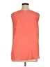 Faded Glory 100% Polyester Orange Sleeveless T-Shirt Size 1X - photo 2