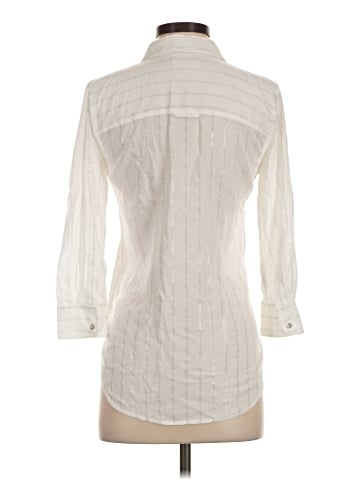 L'Agence 3/4 Sleeve Button-Down Shirt (view 2)