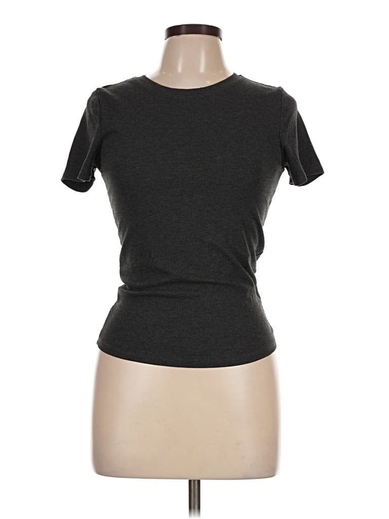Pre-owned Popular 21 Short Sleeve T-shirt In Gray