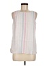 Ellen Tracy Ivory Sleeveless Blouse Size M - photo 1