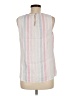 Ellen Tracy Ivory Sleeveless Blouse Size M - photo 2