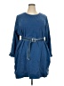 Woolovers Blue Casual Dress Size XXL - photo 1