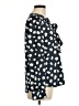 J.Crew 100% Polyester Polka Dots Black Long Sleeve Blouse Size M - photo 4