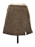 Blank NYC 100% Leather Solid Brown Tan Leather Skirt Size 26 waist - photo 1