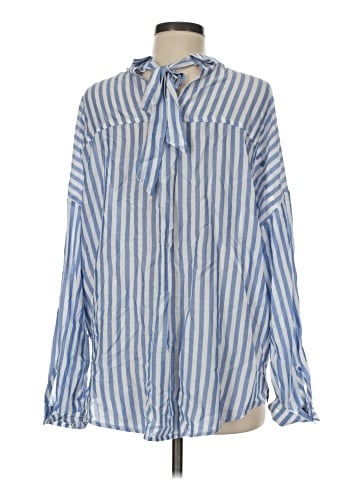 Velvet Heart Long Sleeve Button-Down Shirt (view 2)