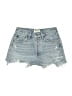 AGOLDE 100% Cotton Blue Denim Shorts Size 23 waist - photo 1