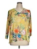 Assorted Brands Yellow 3/4 Sleeve Blouse Size XL - photo 1