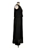 Unbranded Solid Black Casual Dress Size XL - photo 4