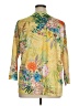 Assorted Brands Yellow 3/4 Sleeve Blouse Size XL - photo 2