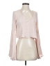 Forever 21 100% Polyester Pink Long Sleeve Blouse Size S - photo 1