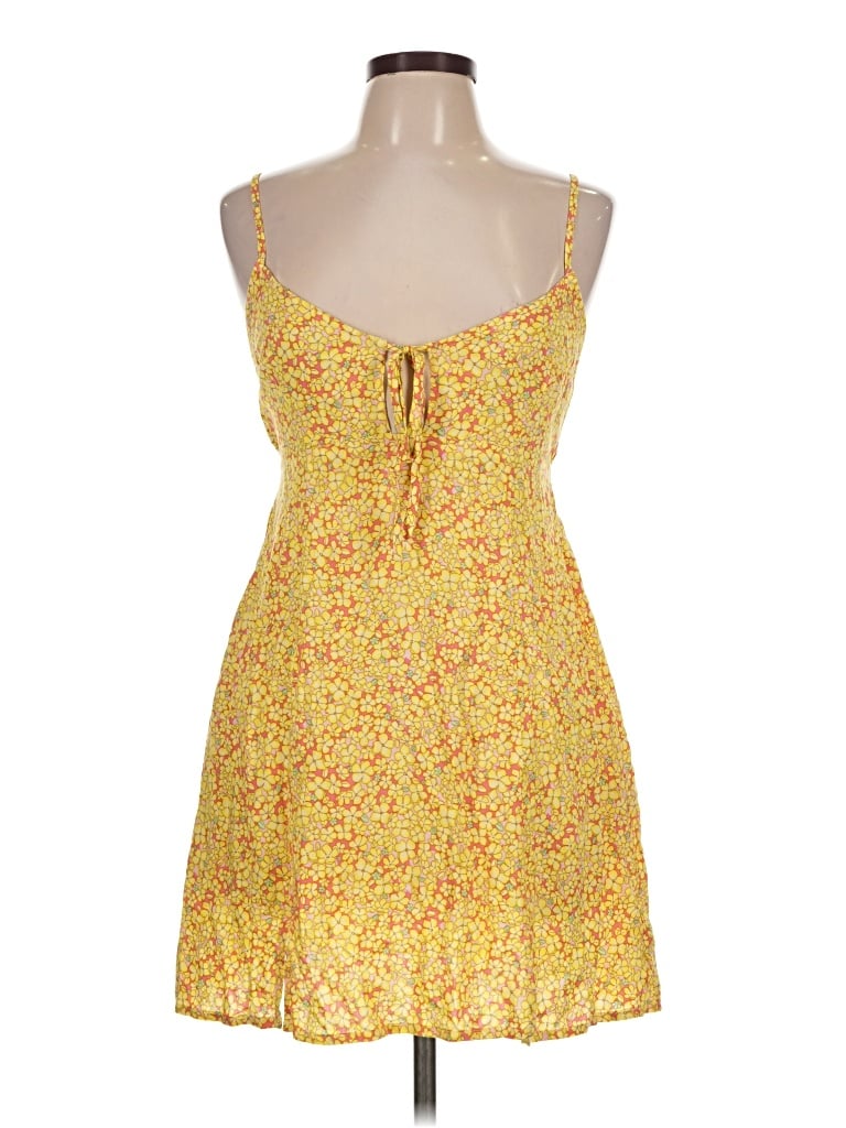 Wild Fable Casual Dress In Yellow