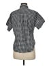 Uniqlo Checkered-gingham Black Short Sleeve Button-Down Shirt Size M - photo 2