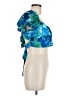 Shein 100% Polyester Blue Short Sleeve Top Size 8 - 10 - photo 4