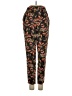 H&M Print Black Casual Pants Size 4 - photo 1