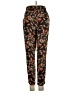 H&M Print Black Casual Pants Size 4 - photo 2