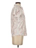 AUR Hearts Ivory Short Sleeve Blouse Size S (estimated) - photo 4