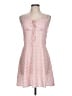 Unbranded 100% Polyester Hearts Pink Casual Dress Size L - photo 1