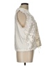 Tiny 100% Cotton Ivory Sleeveless Blouse Size L - photo 4