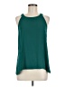 Sis Sis 100% Polyester Teal Sleeveless Blouse Size M - photo 1