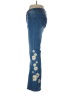 Bamboo Floral Blue Jeans Size 11 - photo 5