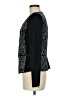 Rebecca Taylor Animal Print Black Blazer Size 8 - photo 5