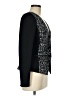 Rebecca Taylor Animal Print Black Blazer Size 8 - photo 4