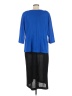 Roaman's 100% Polyester Blue Casual Dress Size 8 - photo 2