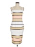 Unbranded Stripes White Cocktail Dress Size M - photo 1