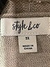 Style&Co Tan Cardigan Size 3X - photo 7