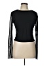 Boohoo Black Long Sleeve Top Size 12 - photo 1