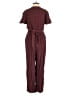 Rails Polka Dots Burgundy Jumpsuit Size S - photo 2