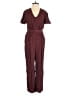 Rails Polka Dots Burgundy Jumpsuit Size S - photo 1
