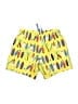 Frugt 100% Polyester Print Yellow Board Shorts Size 6 - 7 - photo 2