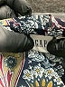 Gap Paisley Blue Sleeveless Blouse Size M - photo 7