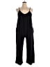 Unbranded Solid Black Jumpsuit Size 0X - photo 1