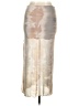 Bershka Tie-dye Silver Casual Skirt Size XL - photo 1