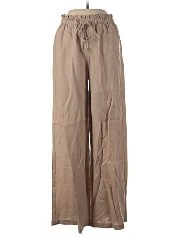 Strawberry Linen Pants (view 1)