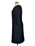 J.Crew Chevron-herringbone Blue Casual Dress Size 14 (tall) - photo 5