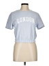 Wild Fable 100% Cotton Blue Short Sleeve Top Size M - photo 1