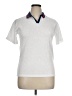 Old Navy Argyle White Ivory Short Sleeve Polo Size 14 - 16 - photo 1