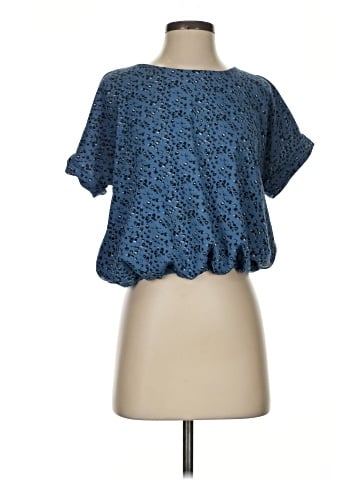 MELLODAY Short Sleeve Blouse (view 1)