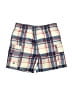 Assorted Brands Plaid Blue Tan Board Shorts Size 4 - photo 1