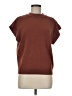 Unbranded Brown Short Sleeve Turtleneck Size M - photo 1
