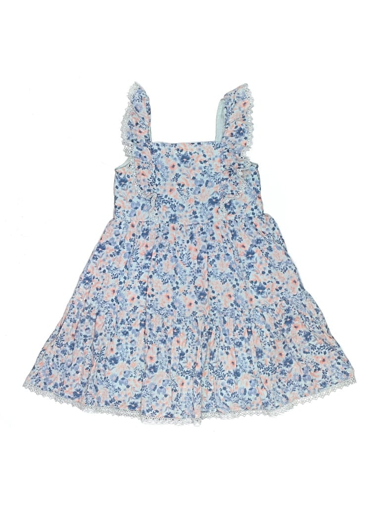 Pre-owned Btween Kids' Dress In Blue