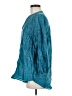 Fabindia Teal 3/4 Sleeve Blouse Size M - photo 5
