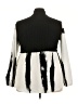 Unbranded 100% Polyester Black Long Sleeve Blouse Size 5X - photo 2