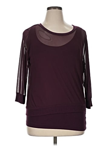 Olivia Moon 3/4 Sleeve Top (view 1)