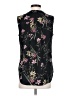 Vince Camuto 100% Polyester Floral Black Sleeveless Blouse Size S - photo 2