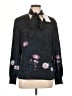 Ted Baker London 100% Polyester Black Long Sleeve Blouse Size 10 (4) - photo 1